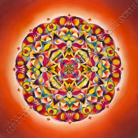 "Freedom" - Sacral Chakra Mandala