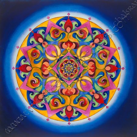 "Vision" - Brow Chakra Mandala